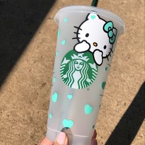 Hello Kitty Starbucks reusable venti cold cup